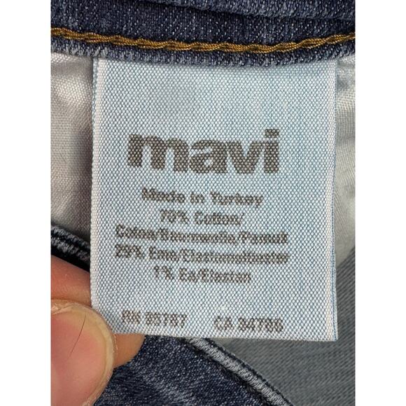 Mavi Men's Zack Low Rise Easy Straight Leg Blue Denim Jeans - Size 31x29 - Picture 8 of 9